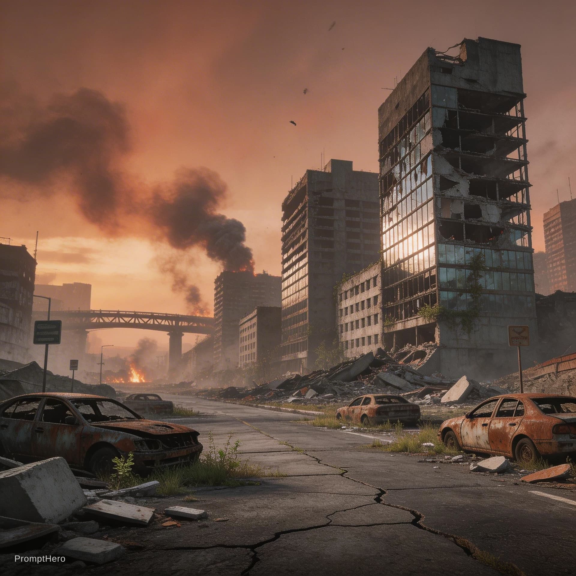 AI generated: Apocalyptic 