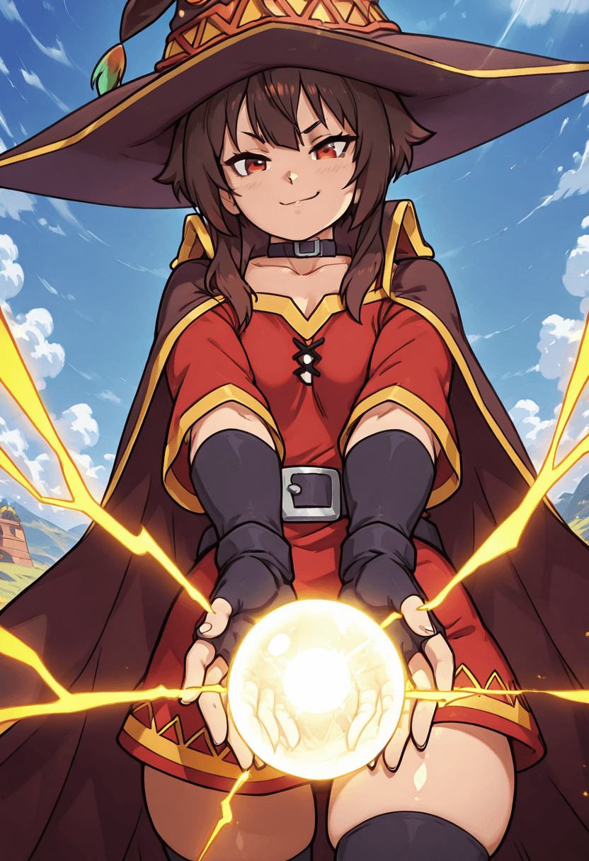 Megumin: The Foremost Arch Wizard  | めぐみん (Konosuba) [ZIT & IL]