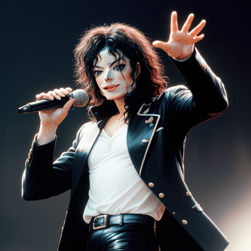 AI generated: image de Michael Jackson