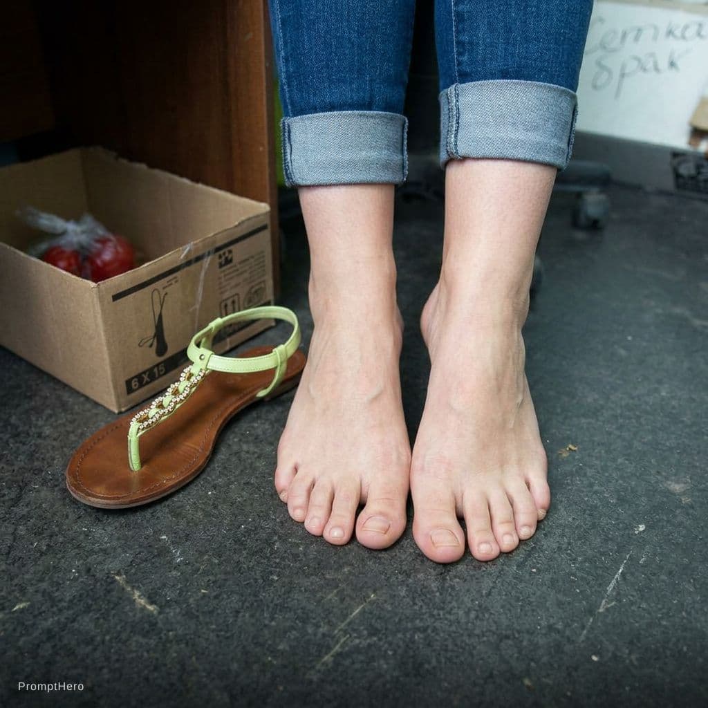 AI generated: Feet