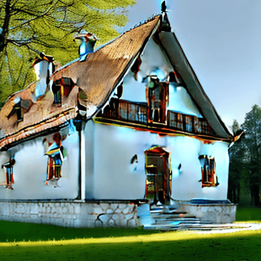 AI generated: mesto z budúcnosti

