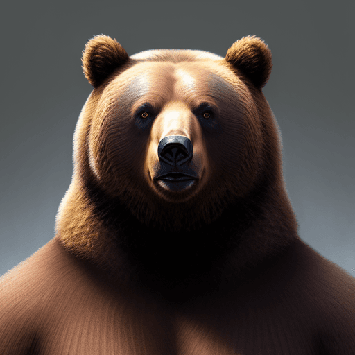 AI generated: bear and hair