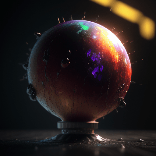 AI generated: Mercury drop in acid style high detail, octane render, 8k, Art surrealism hate anger rage fear beaut...