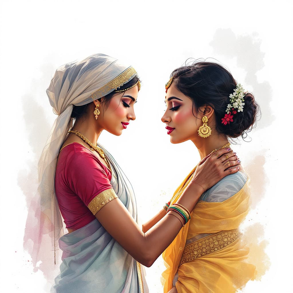 AI generated: indian women