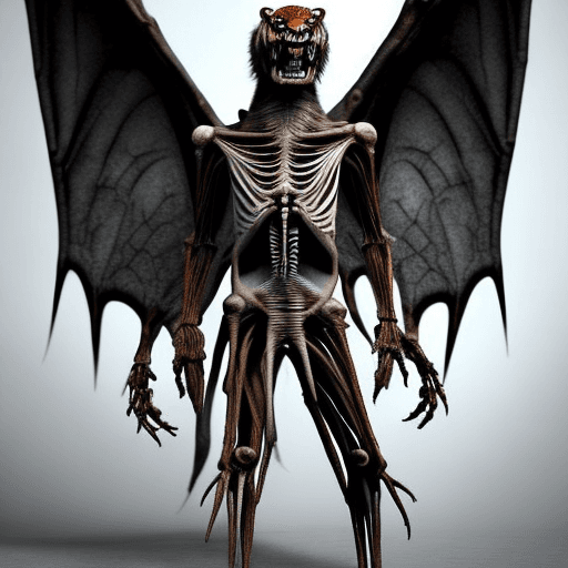 AI generated: The humanoid monsters are 8 feet tall.  Their skin is thick and rugged, they have no hair or feather...