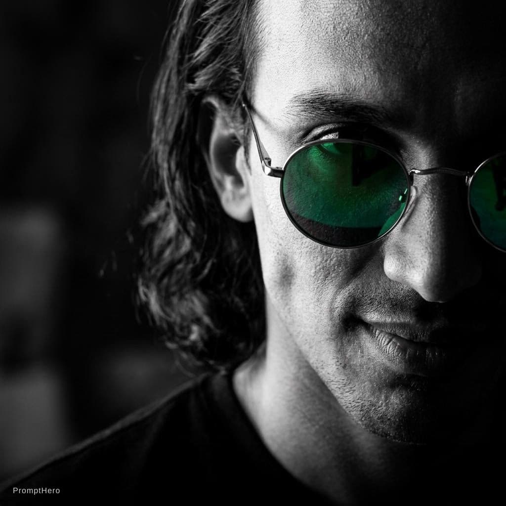 AI generated: {
  "image_request": {
    "prompt": "A photorealistic, ultra-close angled portrait of the provide...