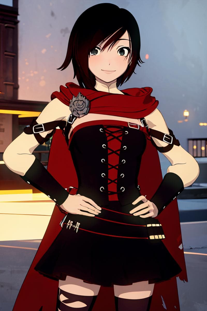Ruby Rose: Silver Eyes (RWBY: Mistral) [Illustrious]