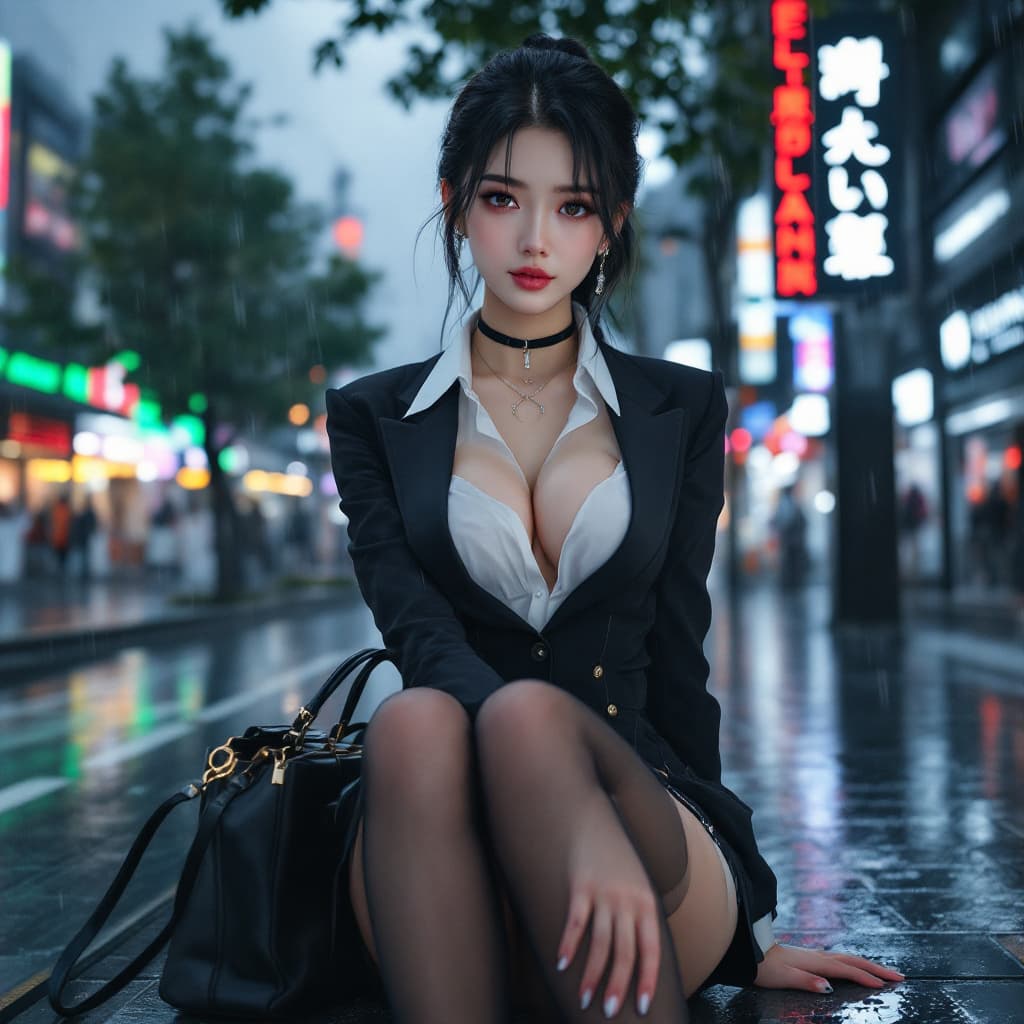 AI generated: <lora:susan__k__03:1>, ulzzang-6500-v1.1:0.2, (masterpiece), best quality, nude, highest quality, ex...