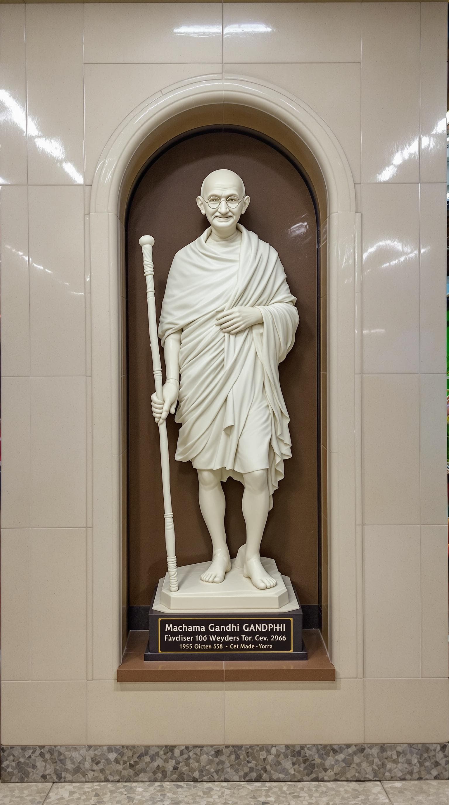 AI generated: IMG_2566.jpg, Mahatma Gandhi in Delhi metro