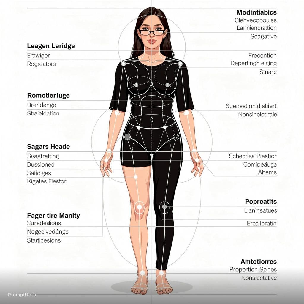 AI generated: Make her breast big and the same as the butt but for science porpuse