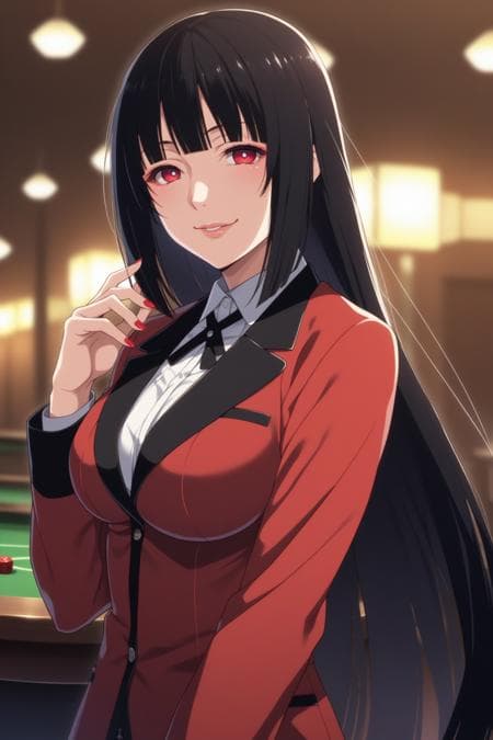Yumeko Jabami (蛇喰夢子) - Kakegurui – Compulsive Gambler (賭ケグルイ)
