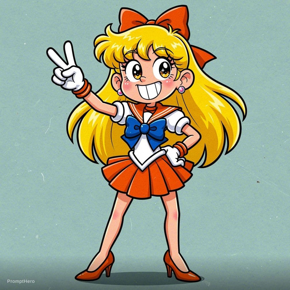 AI generated: spumco sailor Venus 