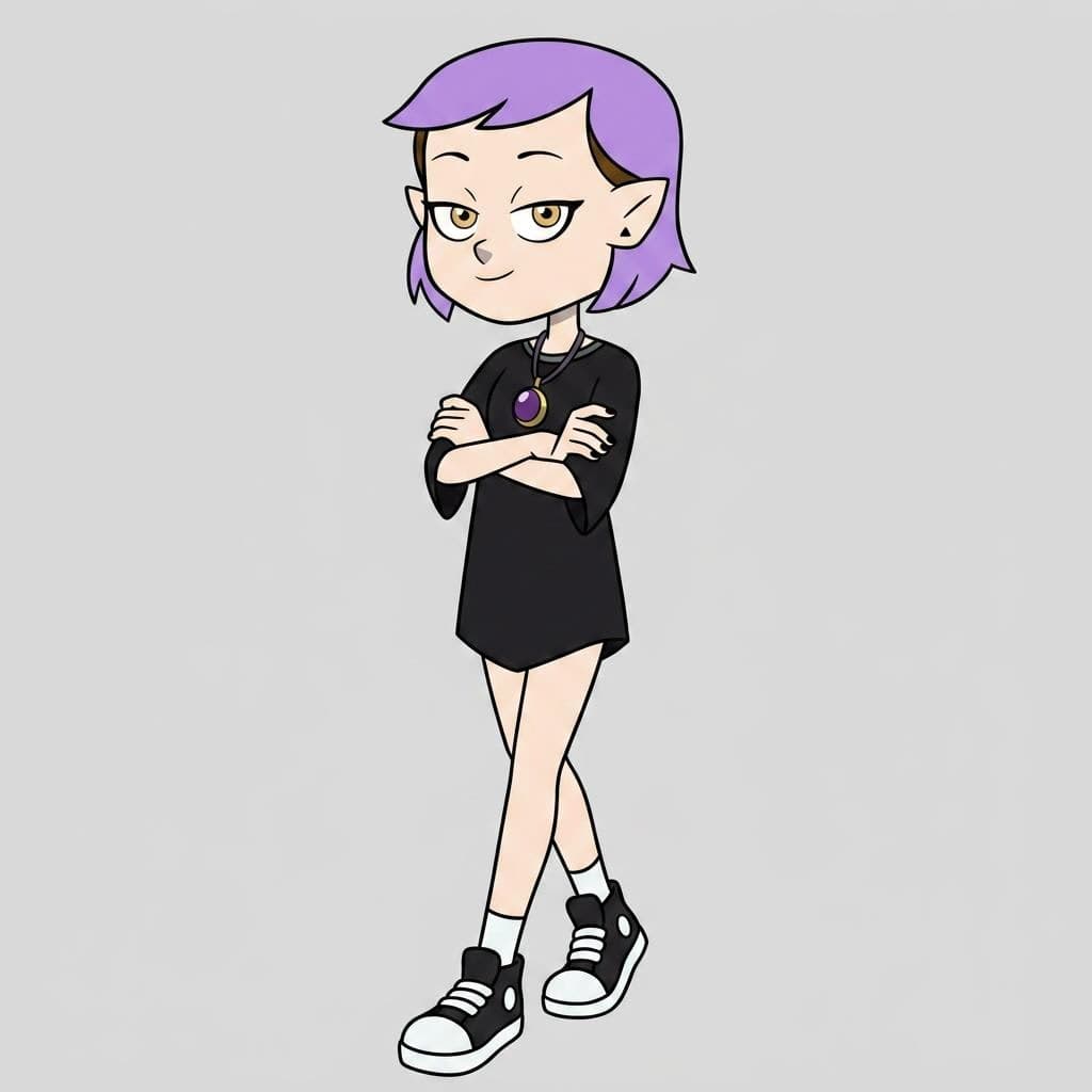 AI generated: Match the same pose from the 2nd image