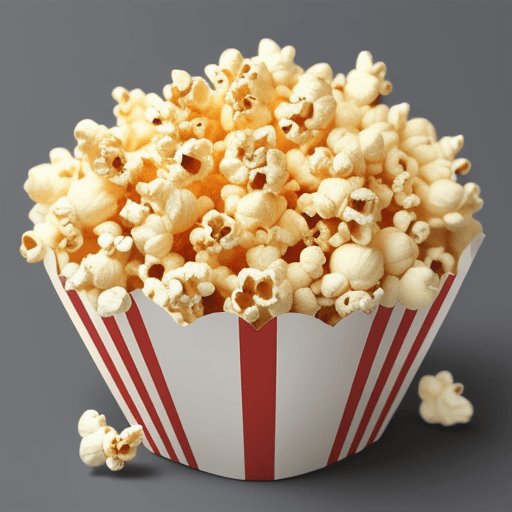 AI generated: popcorn 