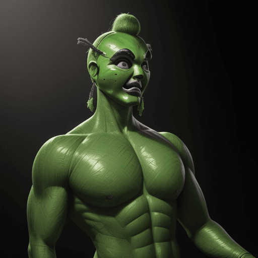 AI generated: 
"Generate a hyper-realistic depiction inspired by the iconic scene from 'The Mask' where the main c...
