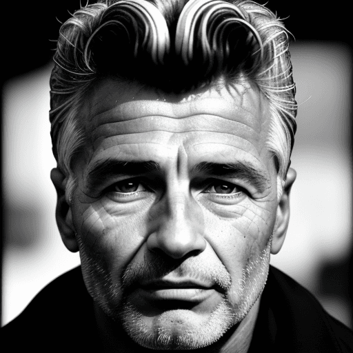 AI generated: Original photograph of Italian football legend Robert Baggio at the age of 50, in detailed and reali...