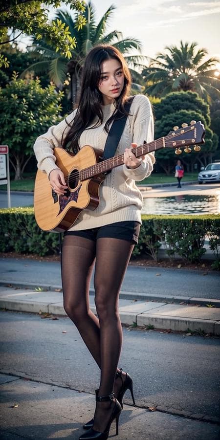guitar [SD1.5 & Pony]