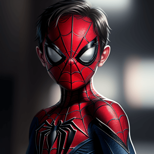 AI generated: baby spiderman, realistic, cinematic