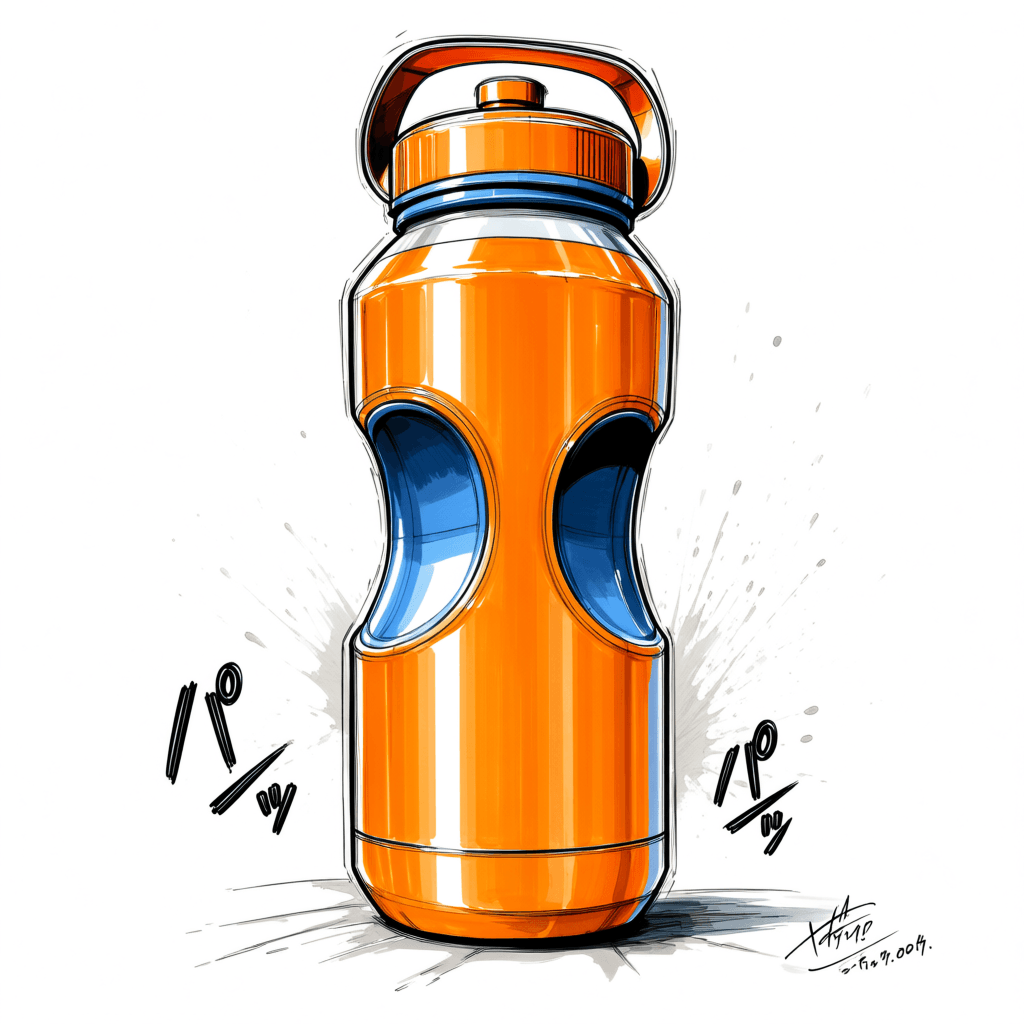 Industrial Design X Marker Rendering