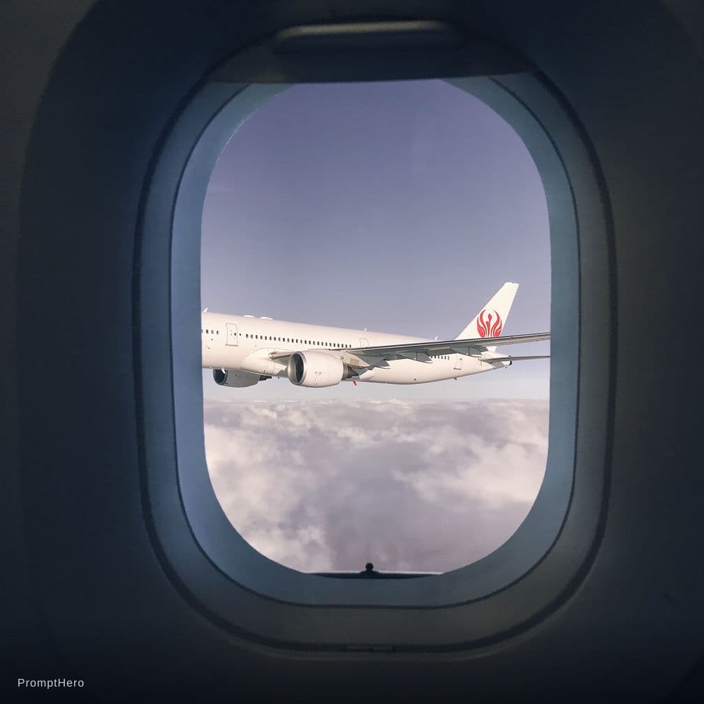 AI generated: an airplane

