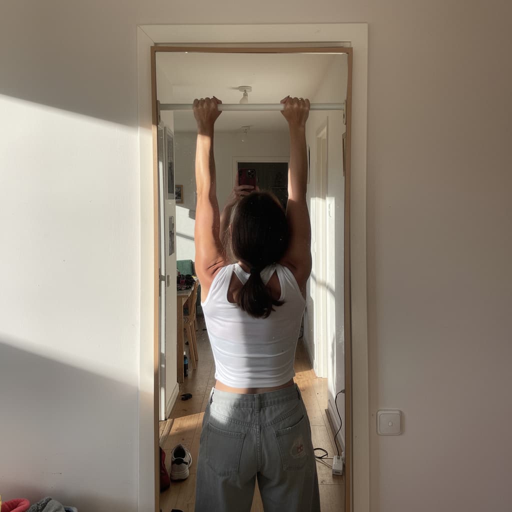AI generated: A raw amateur phone photo shot on iphone photos with no filters, an everyday snapshot, medium shot o...
