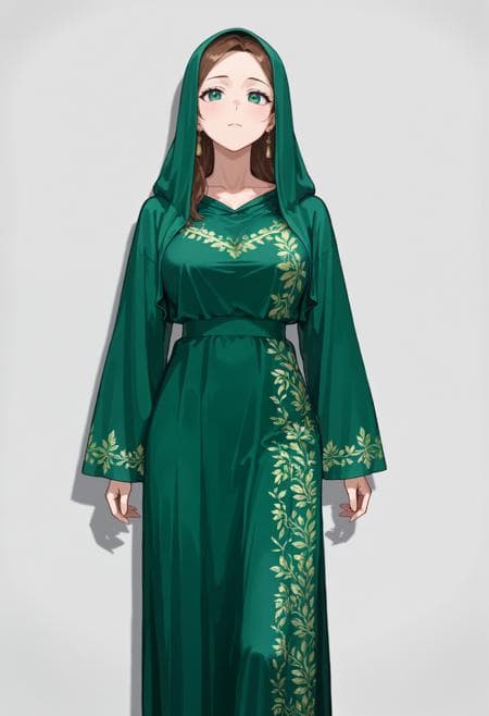 Embroidered Burqa Dress - Image 4