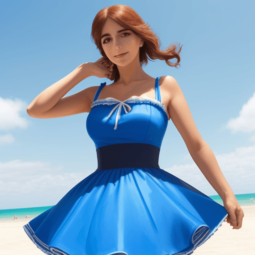 AI generated: Persona tomando una lata, que sea de la marca Pepsi, la lata es color azul, y la persona que lo toma...
