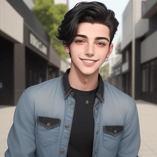 AI generated: Pairoj is a handsome young man with a charming and approachable demeanor. He has a warm smile that l...