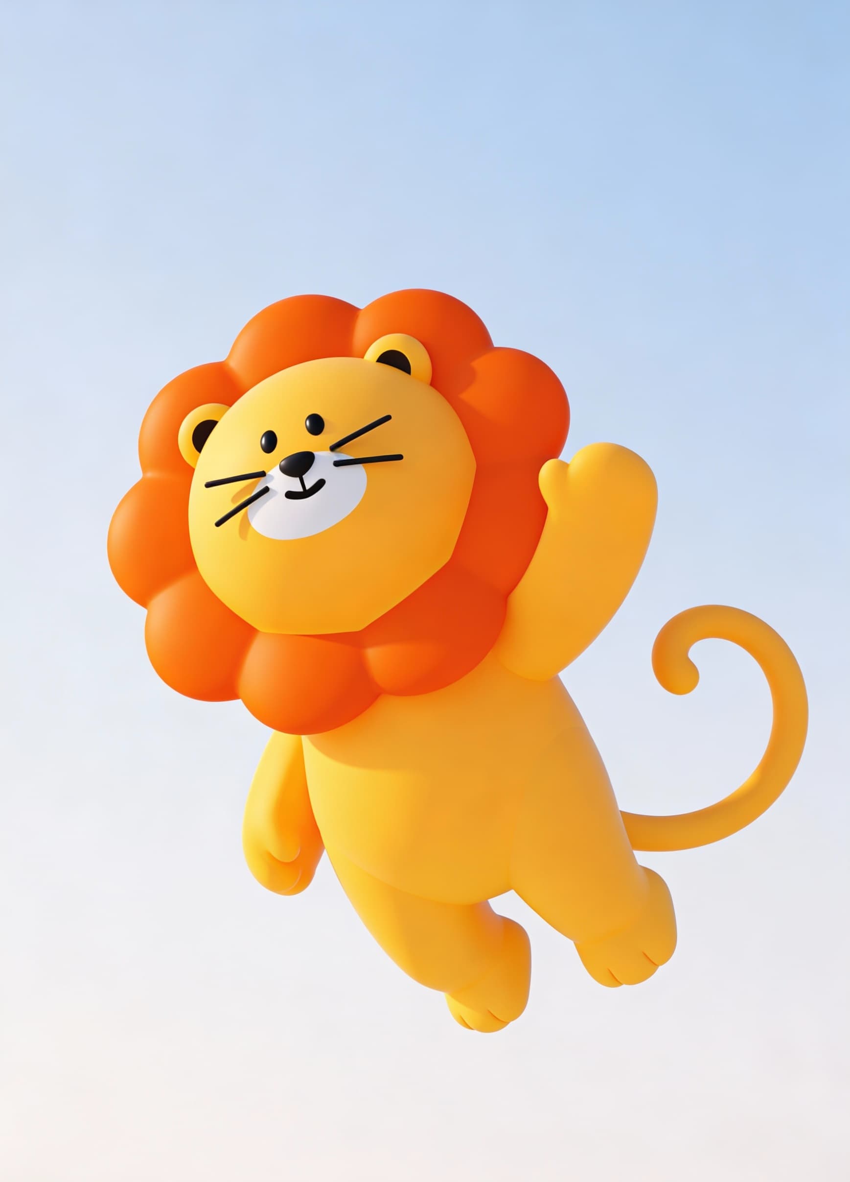 AI generated: 자신감 있고 에너지가 느껴지는 캐릭터가 하늘로 자유롭게 날아오르는 순간을 공중에서 포착한 장면.
한 손을 자연스럽게 들어, 누군가의 부름에 기쁘고 당당하게 응답하는 제스처를 취하고...