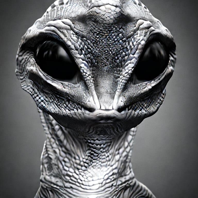 AI generated: 👽 Criatura Extraterrestre creada por IA.
 Les dejo el prompt que usé por si les sirve como guia: A...