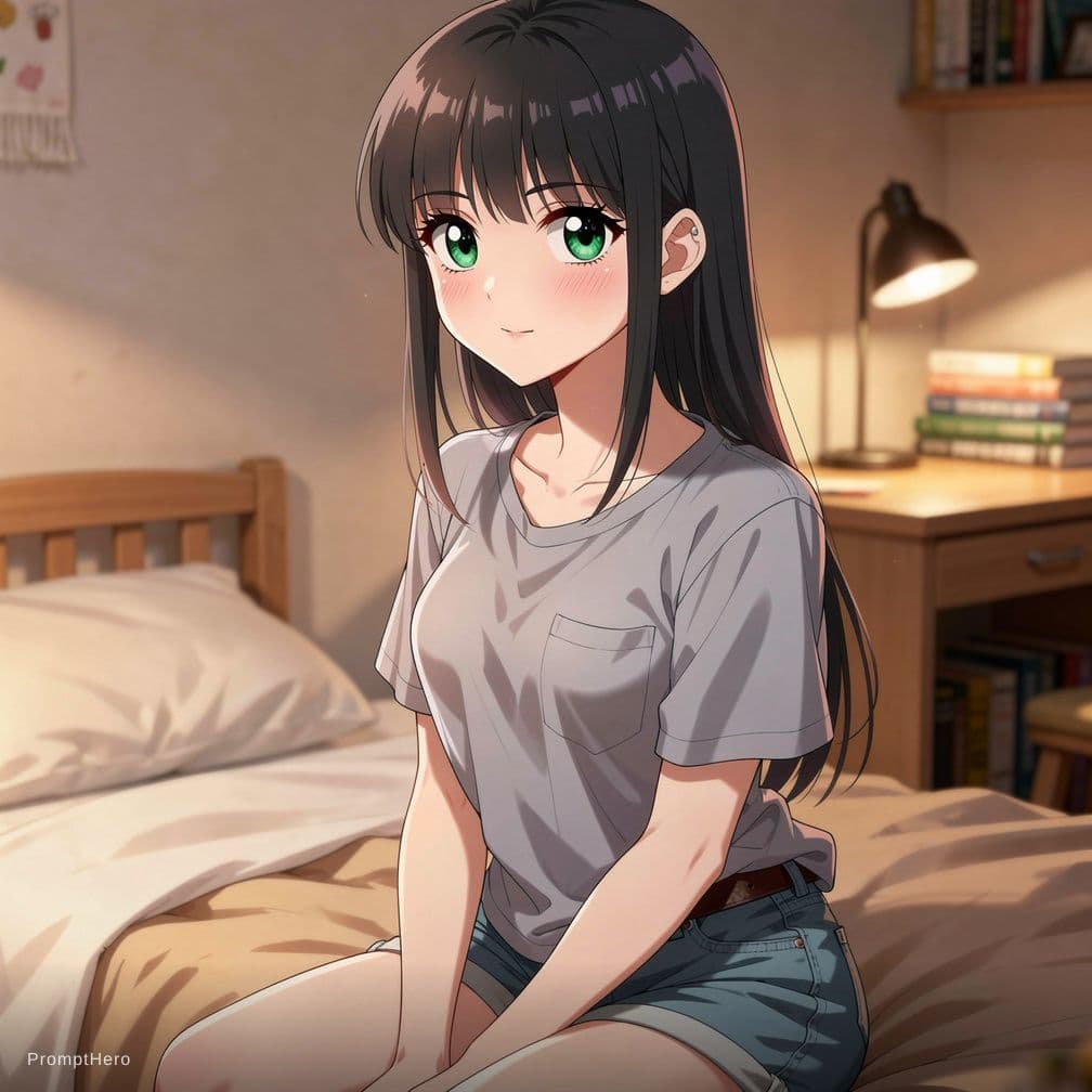 AI generated: room mate beautiful chin, beautiful eyes, green eyes, beautiful face, score_9, score_8_up, score_7_u...