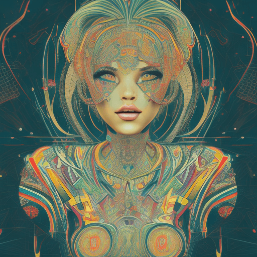 AI generated: centered, isometric, mural, graffiti, composition, shapes, patterns, vector art print-ready highly d...