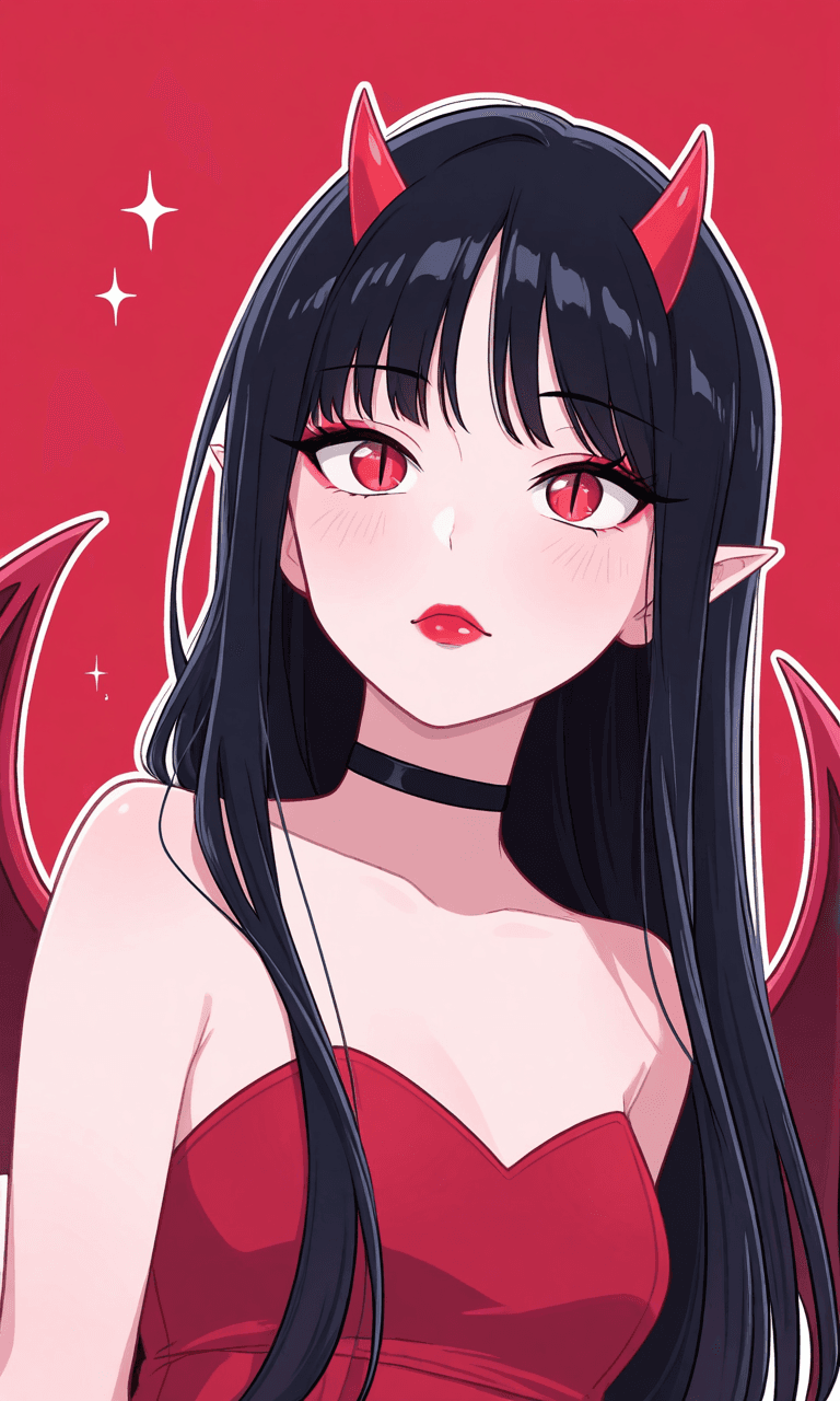 She-Devil/Дьяволица(VK stickers) - Image 2
