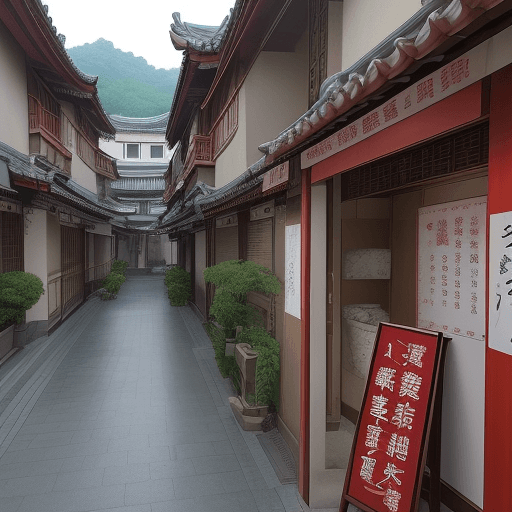 AI generated: 特朗普蹲在马路边吃水饺