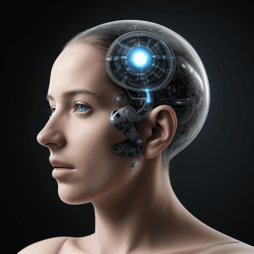 AI generated: L'intelligence artificielle créa l'être humain.