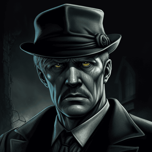 AI generated: call of cthulhu¡, mature character, male, private eye