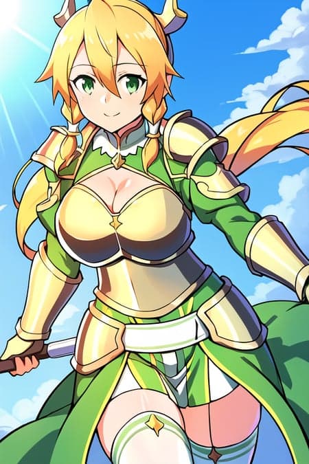 Suguha Kirigaya + alicization and alfheim Leafa