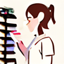 AI generated: Simplify inventory control and purchasing explainer  Image Trendy look  Leptop in hand 
