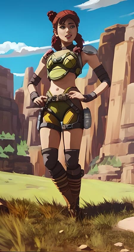 Apex Legends Style LoRA - Image 1