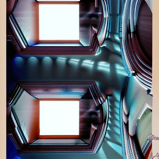 AI generated: ChatGPT, staring up, climbing library spiraling towards light, books, gradient, cyberpunk, trending ...