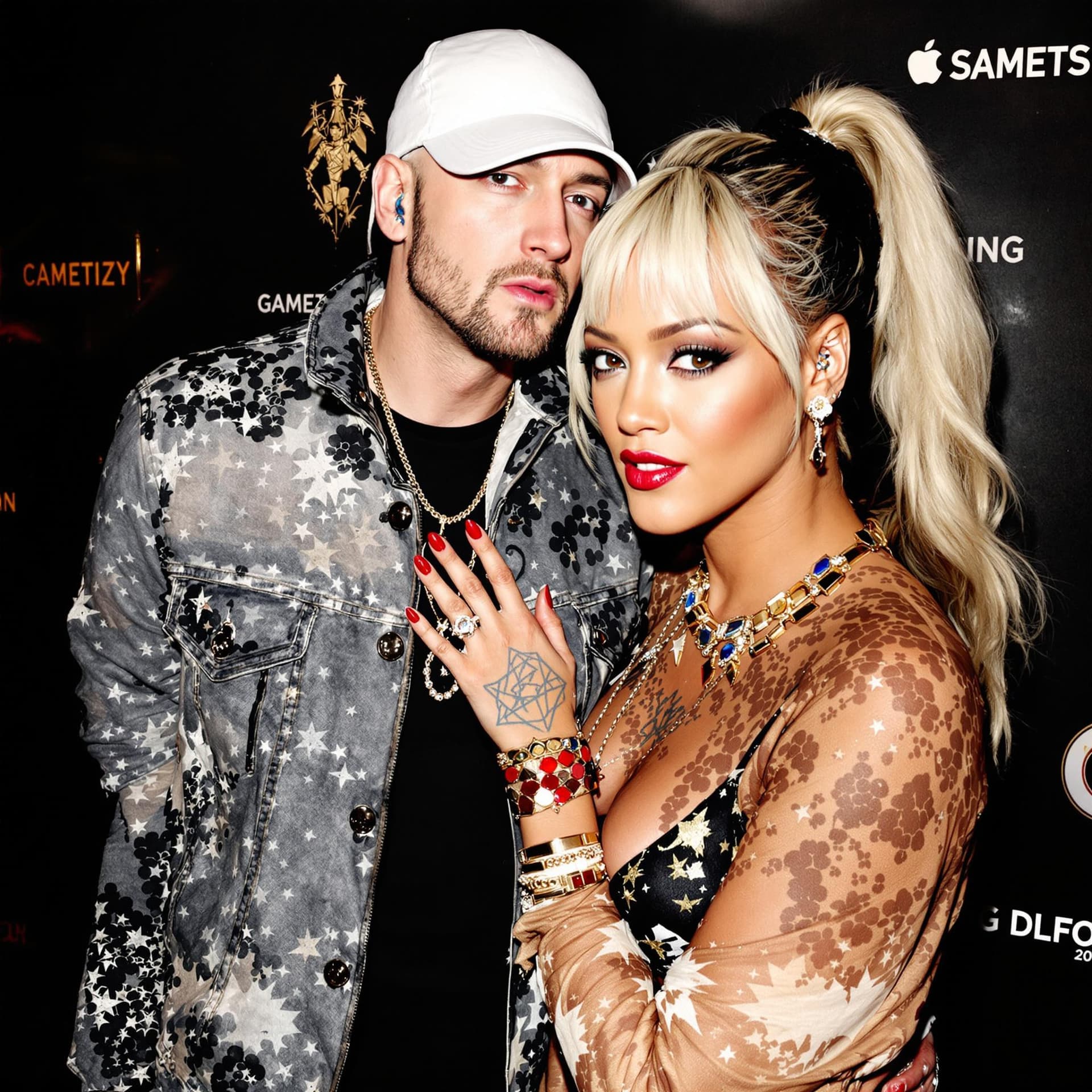 AI generated: Eminem AND Rihanna

