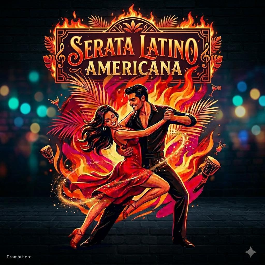 AI generated: serata latino americana
