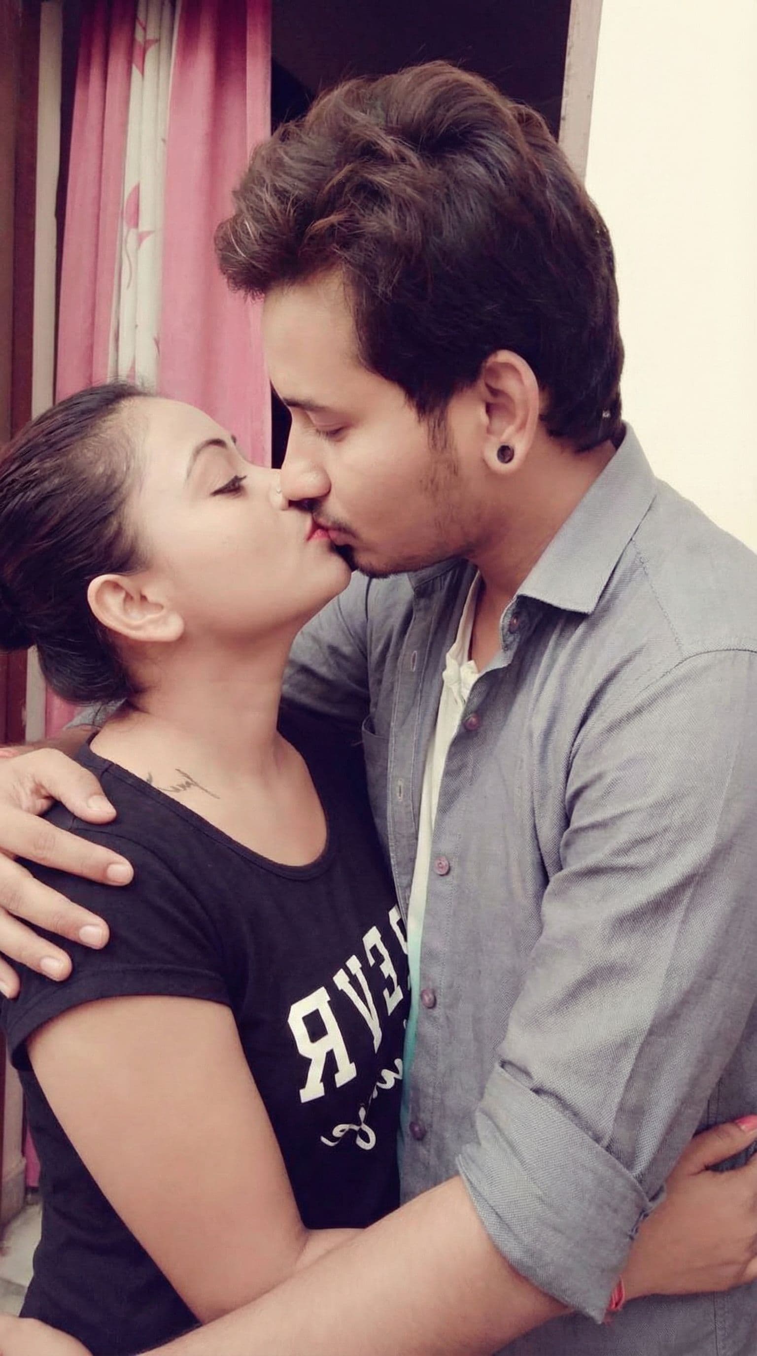 AI generated: kissing each other passionately
