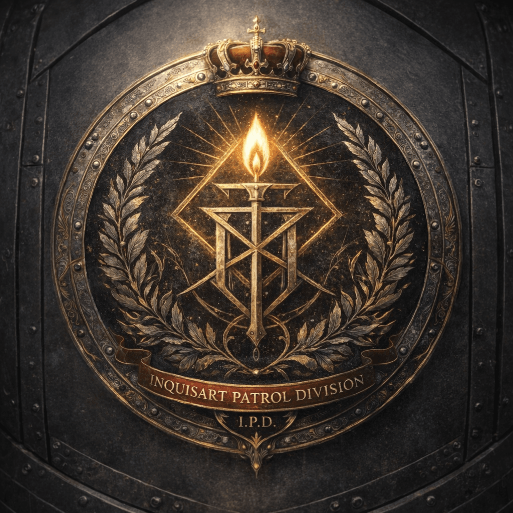 AI generated: The Reference image is a Sigil

Create a simular Vessel Marking & Sigils Marking for Inquisart Patro...