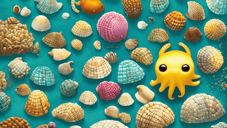 AI generated: insanely detailed cinematic digital painting, cute octopus , floating on sea stormy waves and low po...