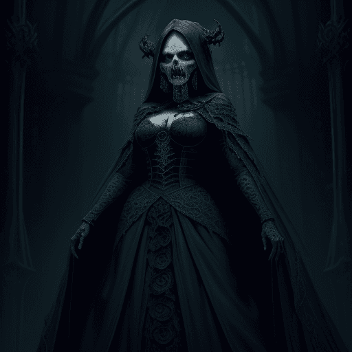 AI generated: "(very detailed 8k wallpaper) | (intricate, high detail, dramatic) | (medium shot of a terrifying ne...