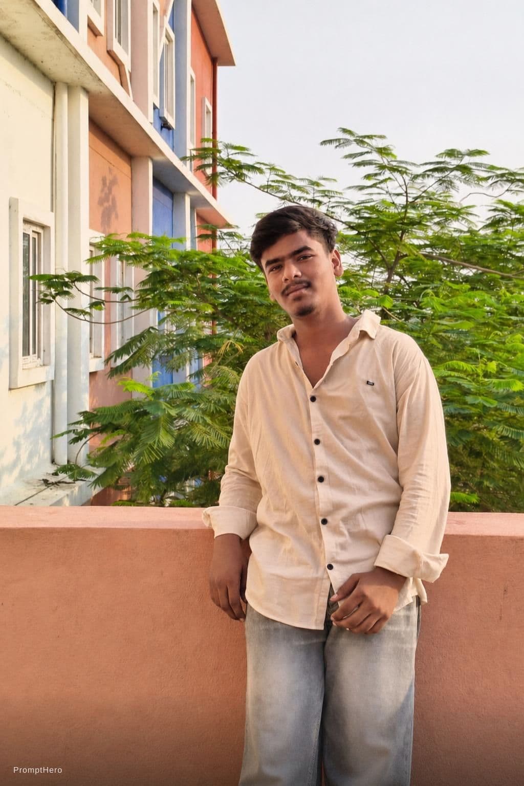 AI generated: create a same color which suits my skin color
