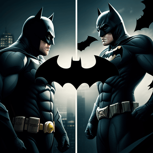 AI generated: Batman vs dartvador, 4k , ultra HD 