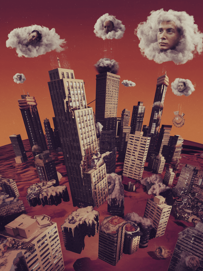 AI generated: Surrealism Simplicity --chaos 75 --ar 17:32 --style raw --profile yruxpc2 --stylize 750 --v 6.1