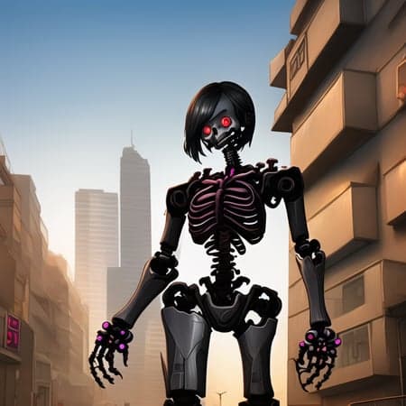 djz Skeletal Cyborg V21 - Image 3